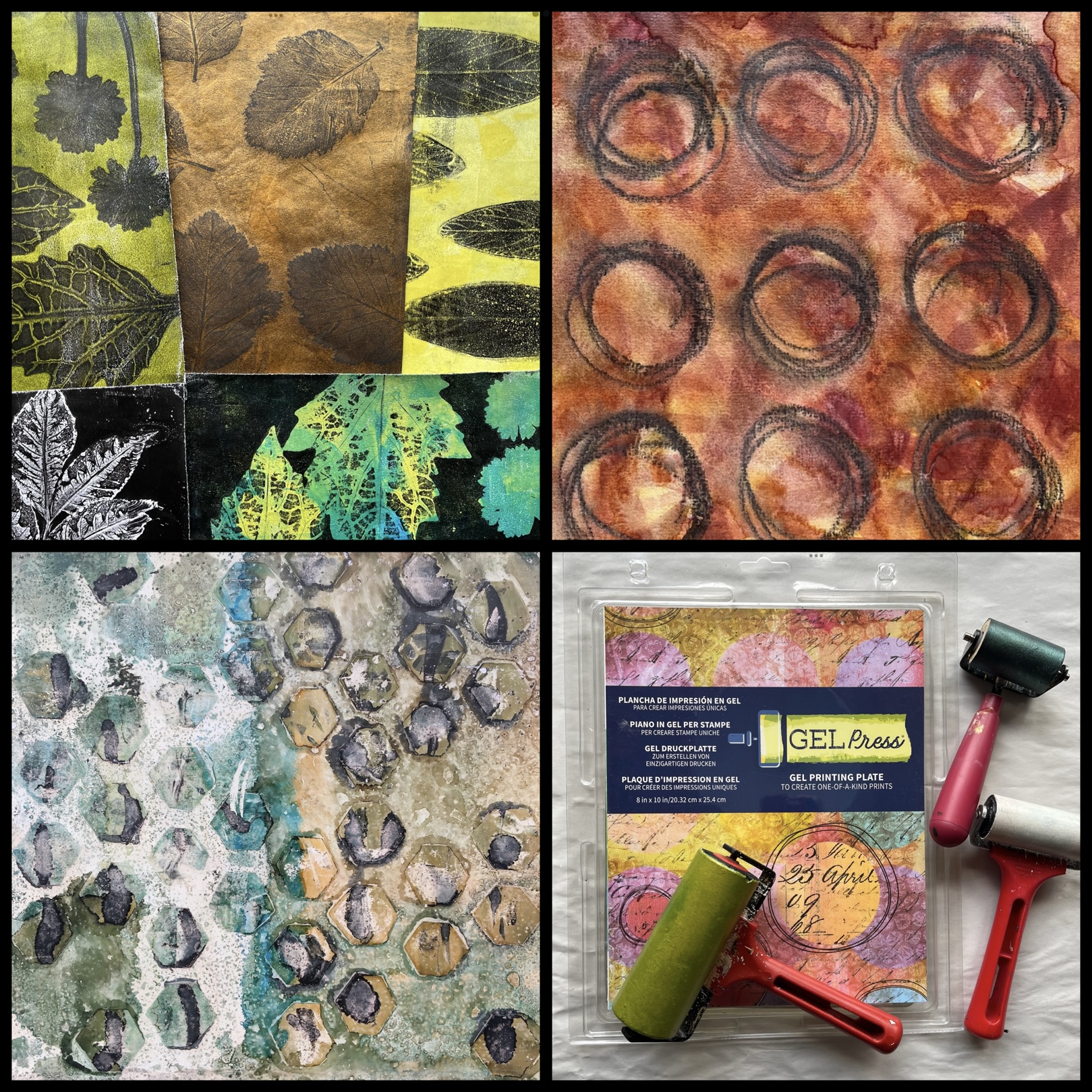 Gelli print - Mono print - Basis teknikker I